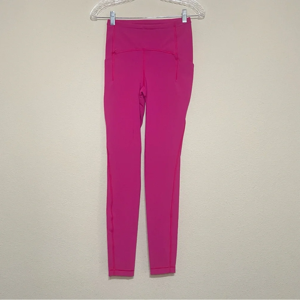 Lululemon Swift Speed‎ High-Rise Tight Legging Sonic Pink 28” Size 4 W5ESUS